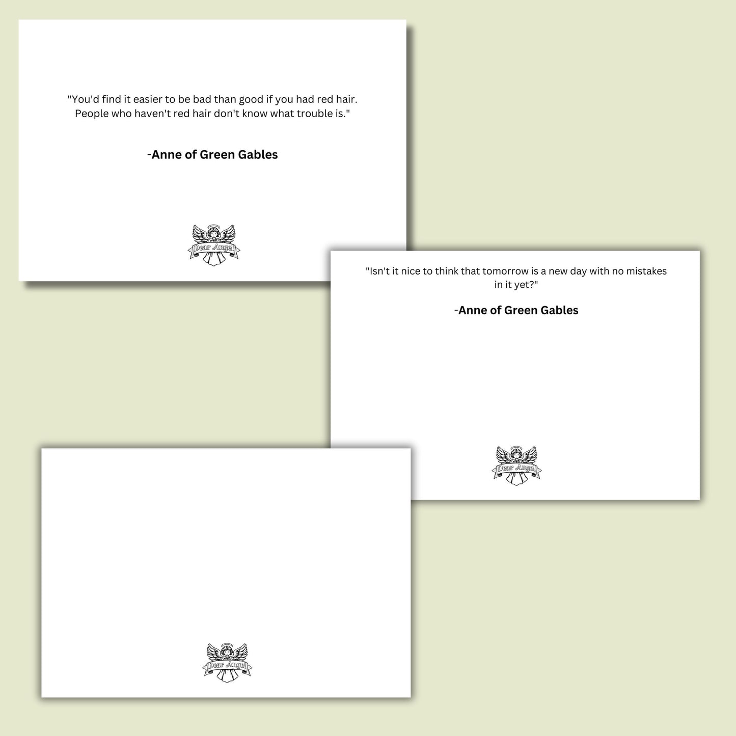 Anne of Green Gables Adventure Cards