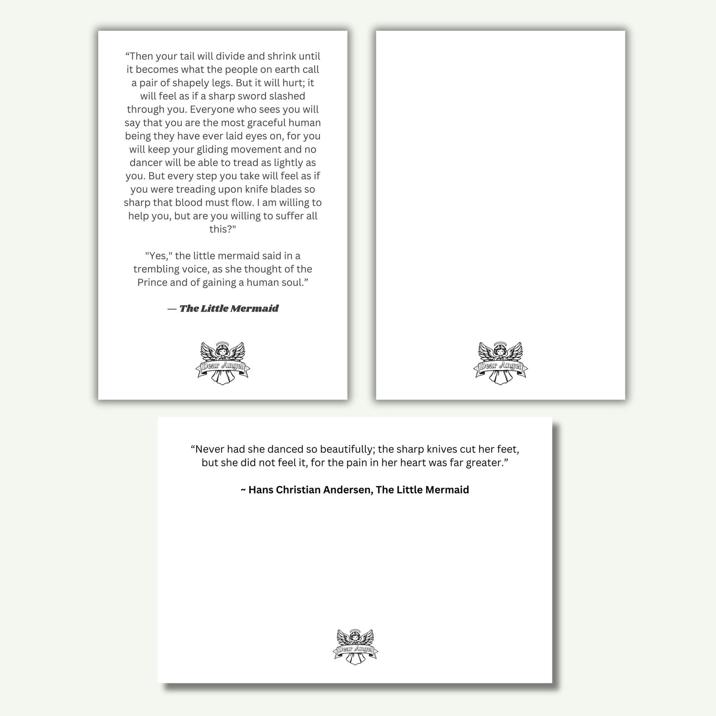 The Little Mermaid Adventure Cards