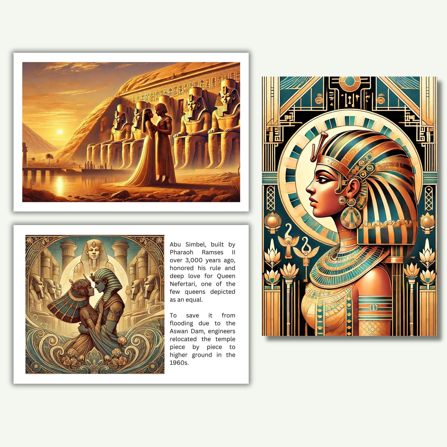 Abu Simbel Adventure Cards