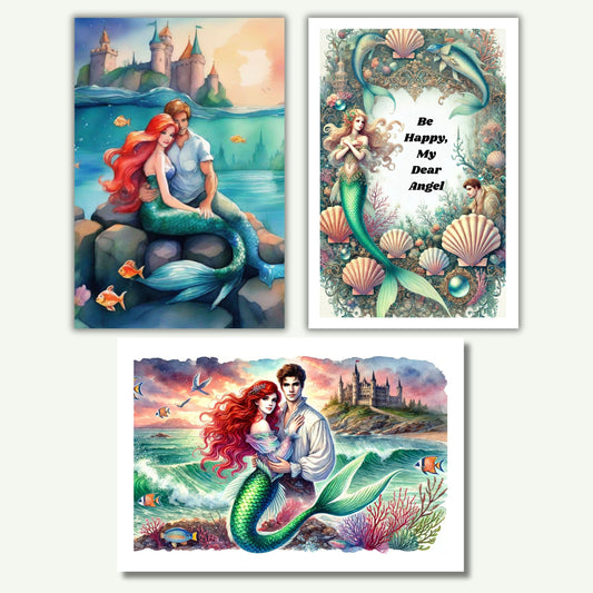 The Little Mermaid Adventure Cards